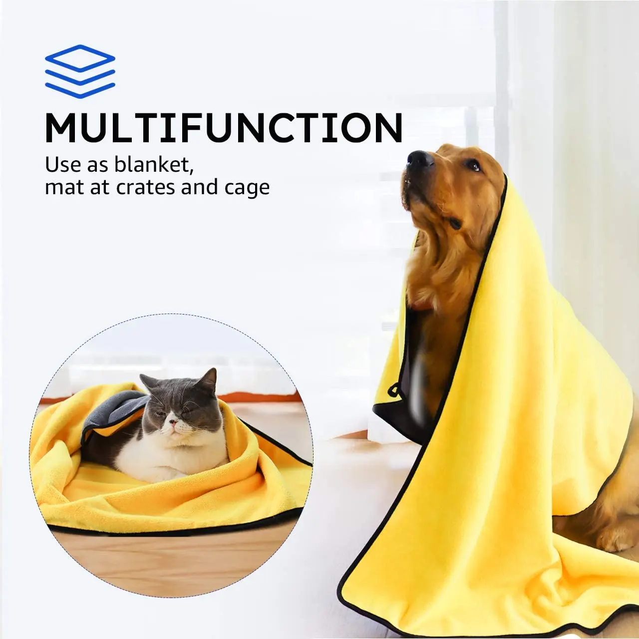 Ванная для собак Полотенца s микрофибра Одеяло душ ног сушки волос лапы