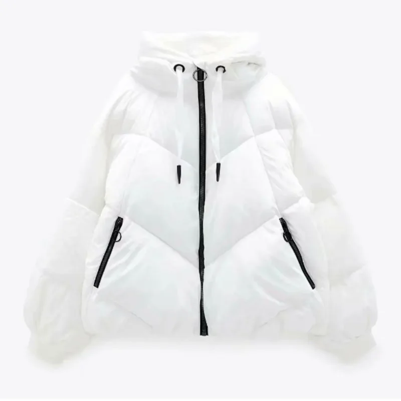 

Новинка Осень-зима, короткая универсальная теплая Женская куртка для отдыха, модная уличная куртка на молнии, 2021