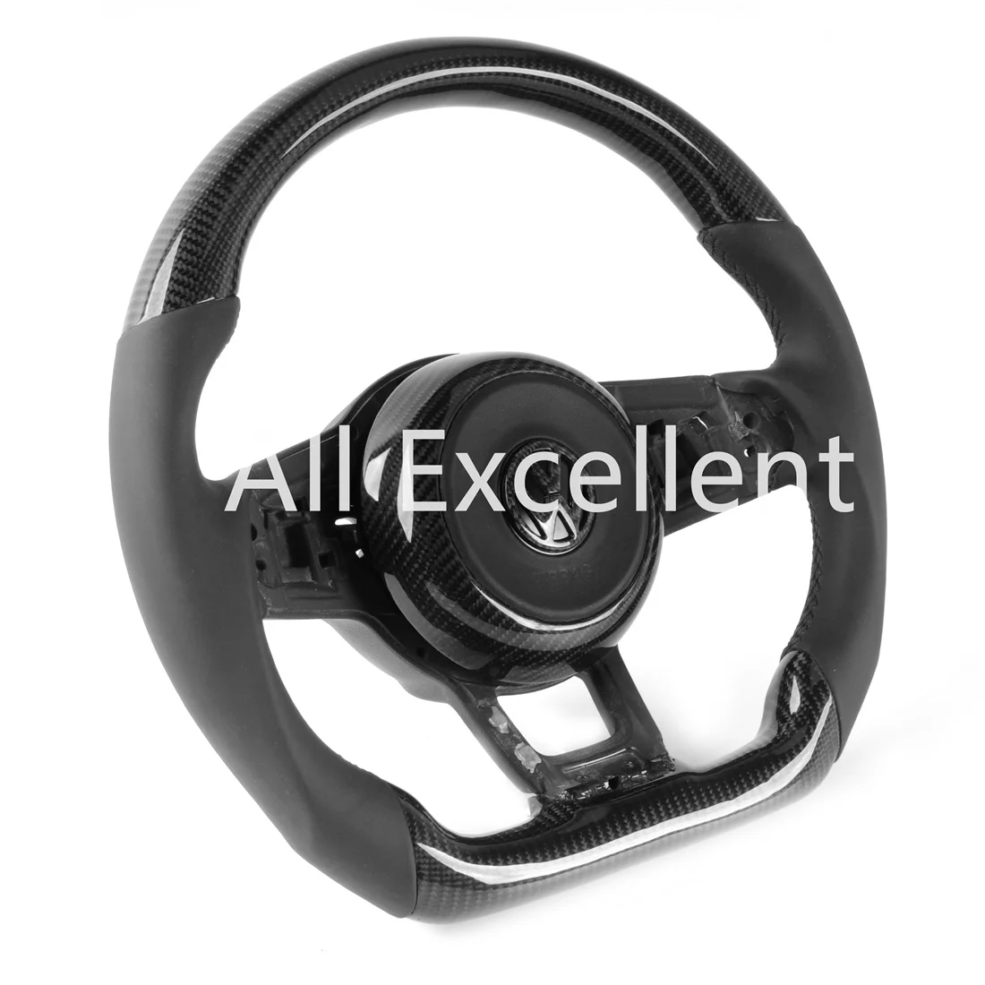 Купить Руль из углеродного волокна и кожи Napa с подушкой безопасности для Volkswagen Golf MK7 GTI R
