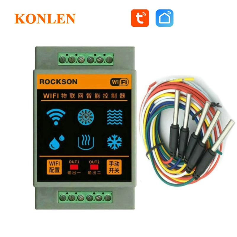 Tuya умный дом датчик уровня воды WIFI контроллер утечки Аварийная сигнализация