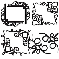 lace frames flowers metal cutting dies for scrapbooking craft die cut card making embossing stencil photo album decorations