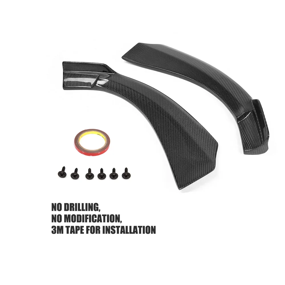 Передние бамперы W117 из углеродного волокна разветвители автомобильные передние