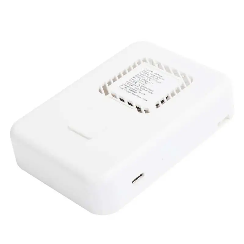 

Bladeless Electric Fan 3 Gear Adjustable Electric Fan Handheld Hanging Neck Fan USB Charging for Outdoors Air Conditioning