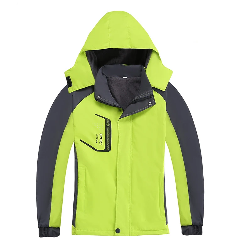 Outdoor Hiking Jacket Women Fleece Warm Breathable Ski Suit Windproof Waterproof Coat Camping Mountaineering Winter | Спорт и