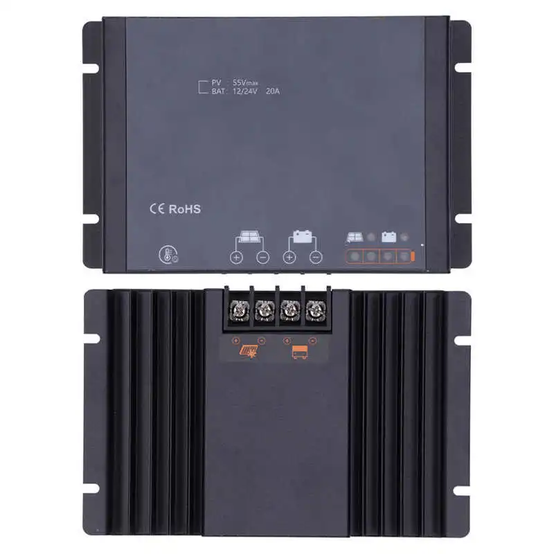 Контроллер MPPT прочный Алюминиевый Регулятор солнечной панели простой в