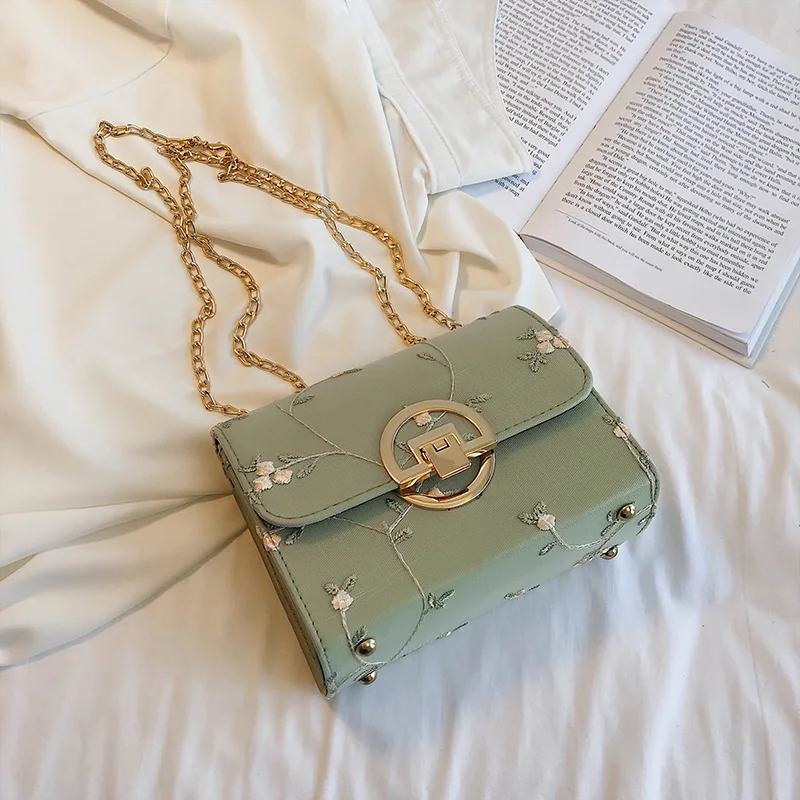 

New Woman Shoulder Bag Fashionable Simple Chain Messenger Bag High Quality Luxury Designer Handbag 2021 New Female Underarm Bag