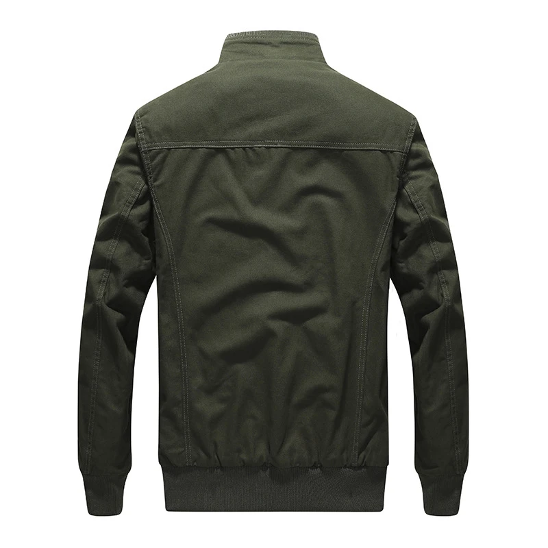Весенняя и Осенняя Полевая куртка мужская одежда хлопковая большого