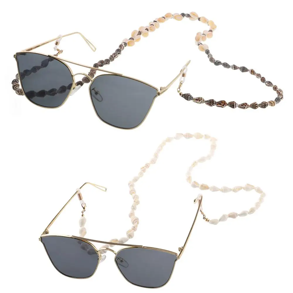 Модная ракушка в виде раковины цепочка для очков чтения солнцезащитных шнур