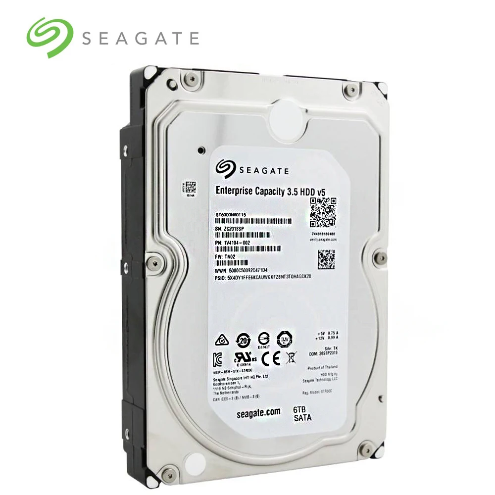 Seagate бренд 2 ТБ 4 6 HDD настольных ПК 3 5 &quotВнутренний механический жесткий диск SATA3