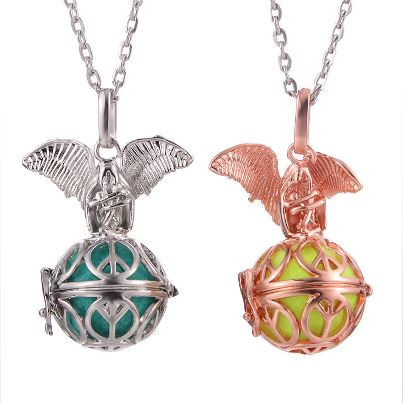 Мехико Chime Demon Музыка Ангел мяч звонящий медальон для парфюмерии кулон винтажное