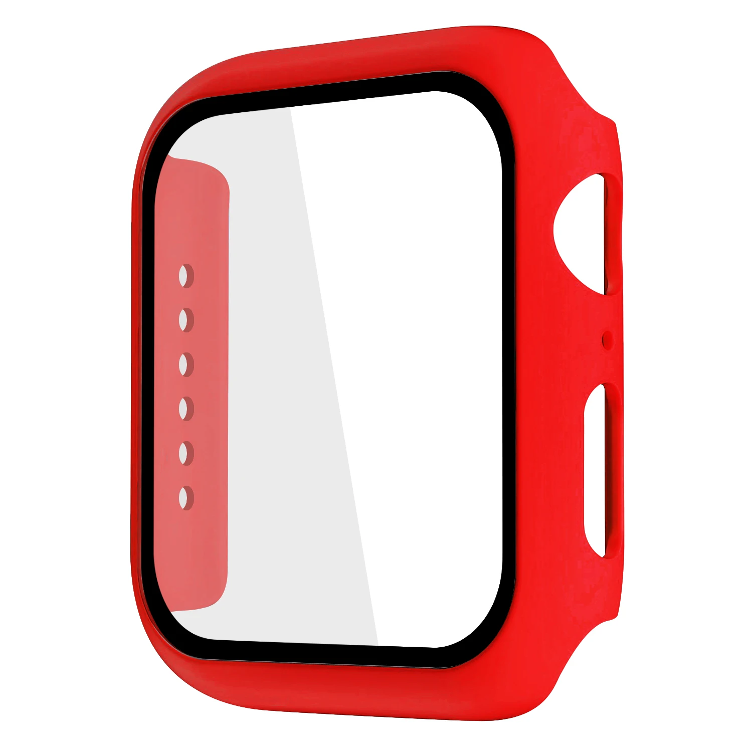 

360 Full Screen Protector Cover Bumper Frame Hard Case for Apple Watch 6 5 4 Anti-Scratch Tempered Glass Film for Iwatch 6 5 4