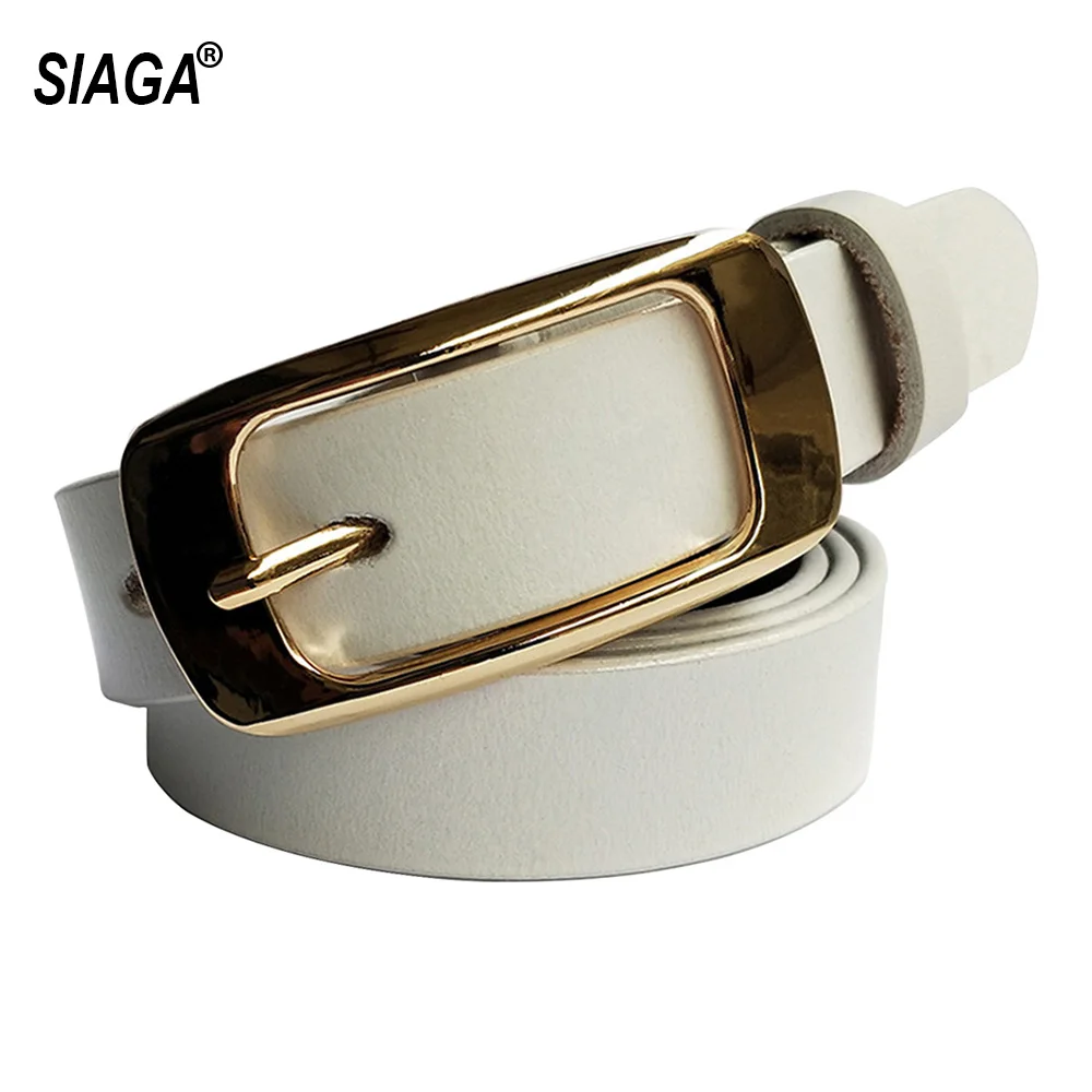 Женские ремни из натуральной кожи с металлической пряжкой Ширина 22 мм|Женские