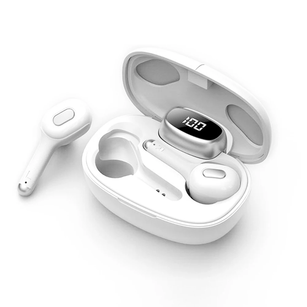 T9S TWS Bluetooth наушники беспроводные 6D шумоподавление светодиодный дисплей громкой