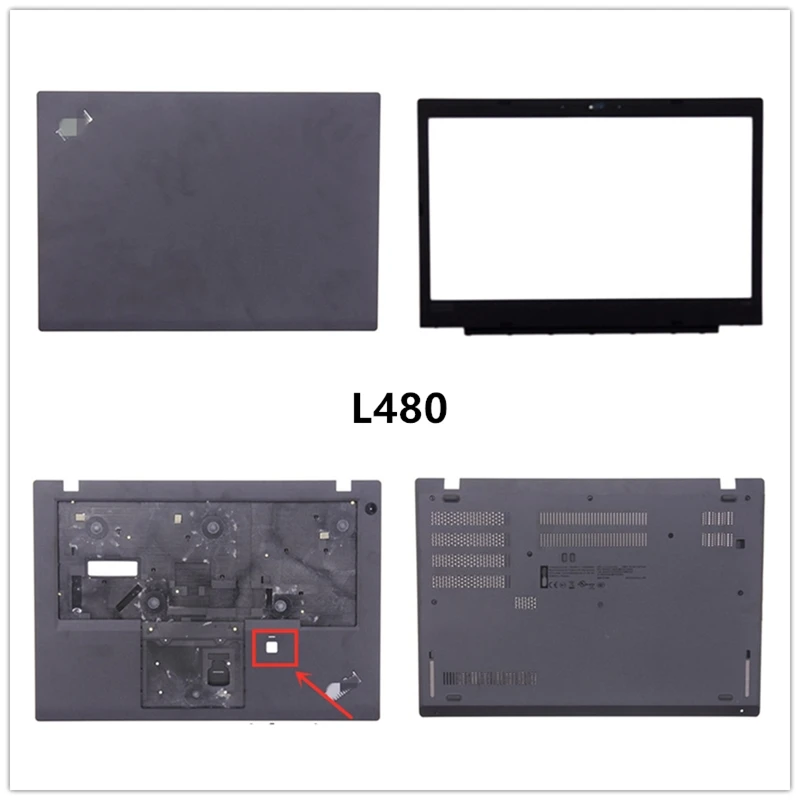 

New laptop For Lenovo Thinkpad L480 LCD Back Cover Top Case/Front Bezel/Palmrest/Bottom Base