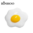 Брошь с изображением яичницы на лацкан, для рюкзаков, сумок и одежды