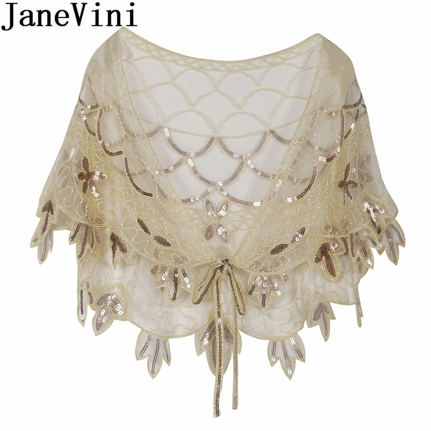 Женский кардиган с блестками и золотым Болеро цвета шампанского|Свадебные