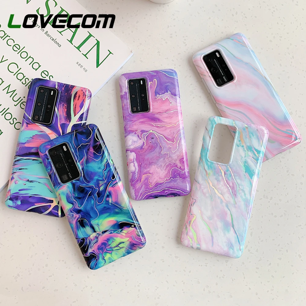 Чехол LOVECOM для Huawei P40 P30 P20 Lite Mate 30 20 Pro|Бамперы| |