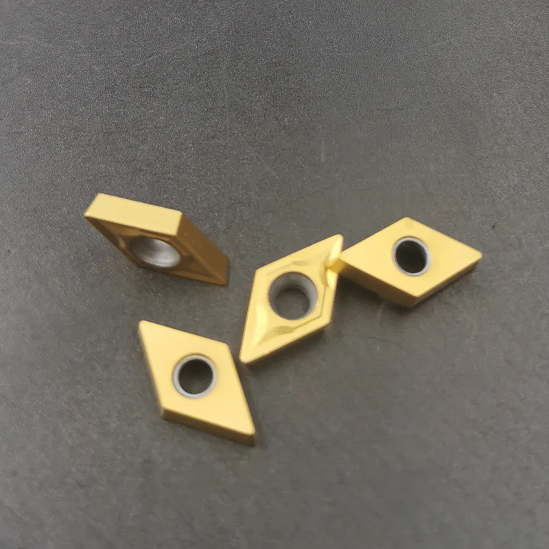 

10Pcs Internal Turning Tools DCMT070204 UE6020 Carbide inserts Lathe cutter Cutting Tool CNC Tools Tokarnyy
