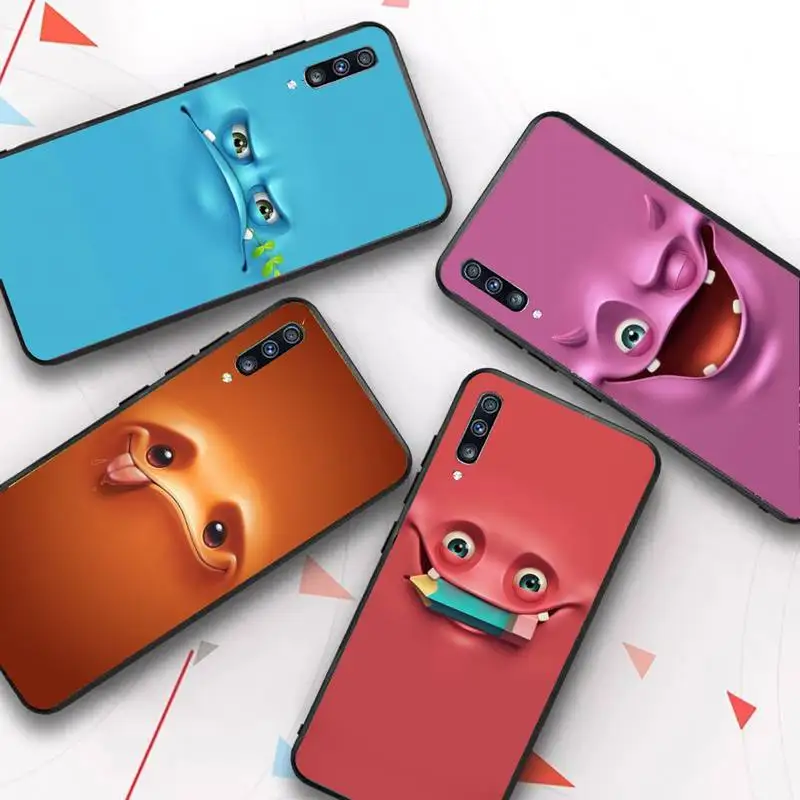 

Art Funny Faces Phone Case for Samsung Galaxy A 51 30s a71 Soft Silicone Cover for A21s A70 10 A30