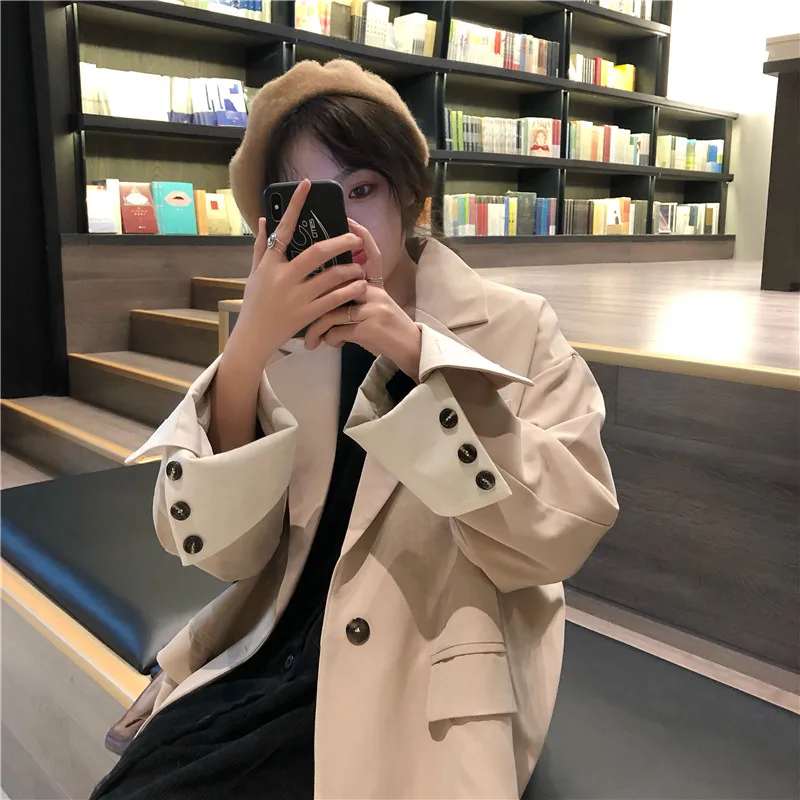 Винтажные женские блейзеры больших размеров, белый блейзер, Femme Chic Chaqueta Mujer Bleiser Feminino