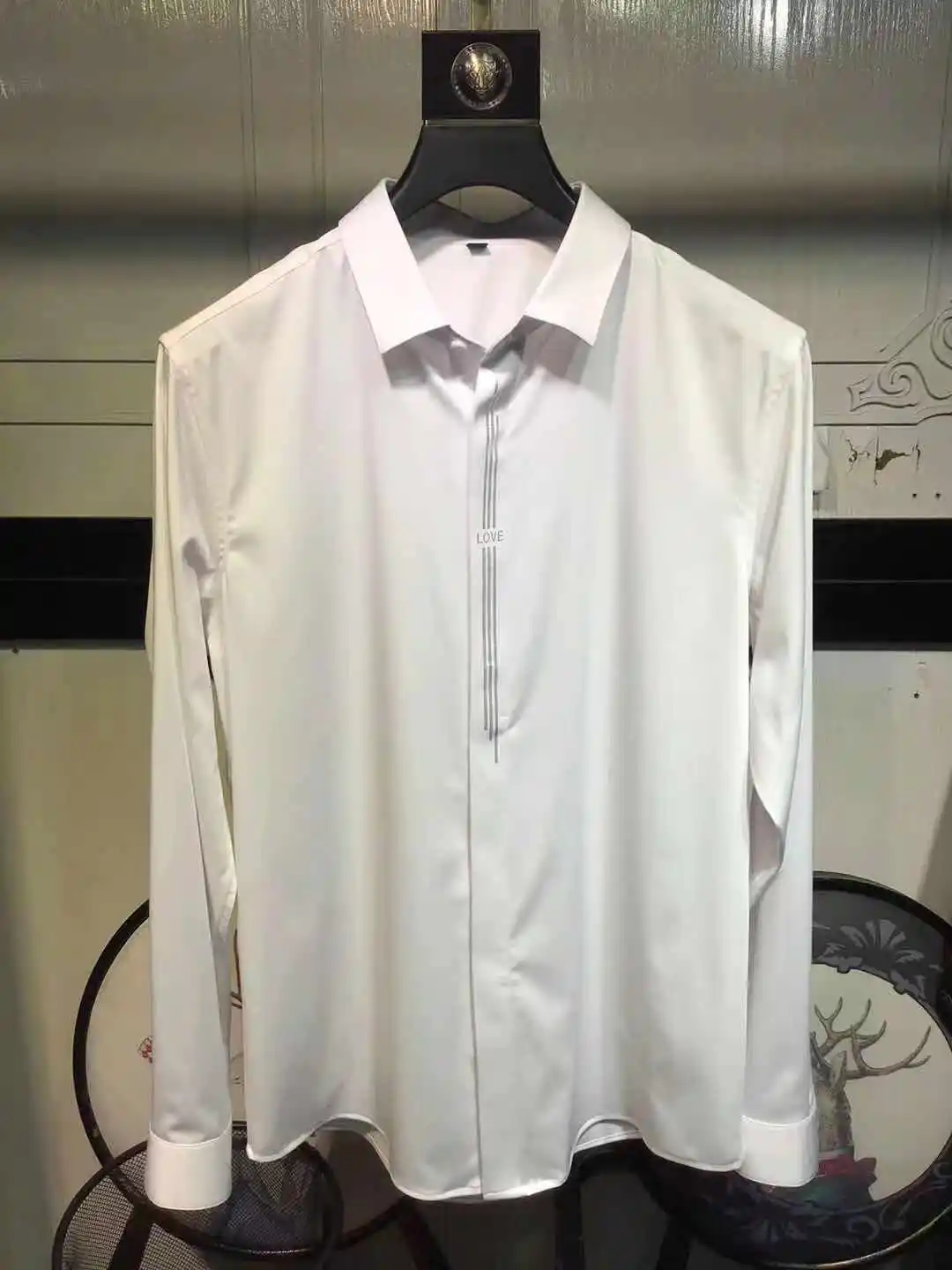 

Модные рубашки для мальчиков XK12882 2021 взлетно-посадочной полосы роскошный известный бренд Европейский дизайн вечерние стиль мужская одежда