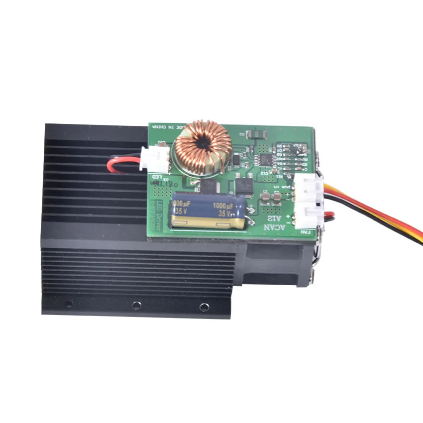 Новый лазерный модуль 15 Вт 15000 мВт Высокая мощность синий diy резьбы резки 450нм