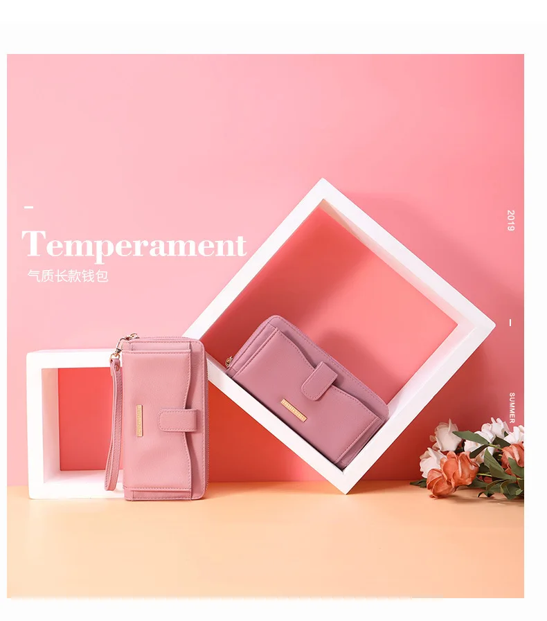 Forever Young кошелек женский кошелек держатель для карт сумка для телефона удобная сумка Пояс на молнии карман Кожаный объемный женский