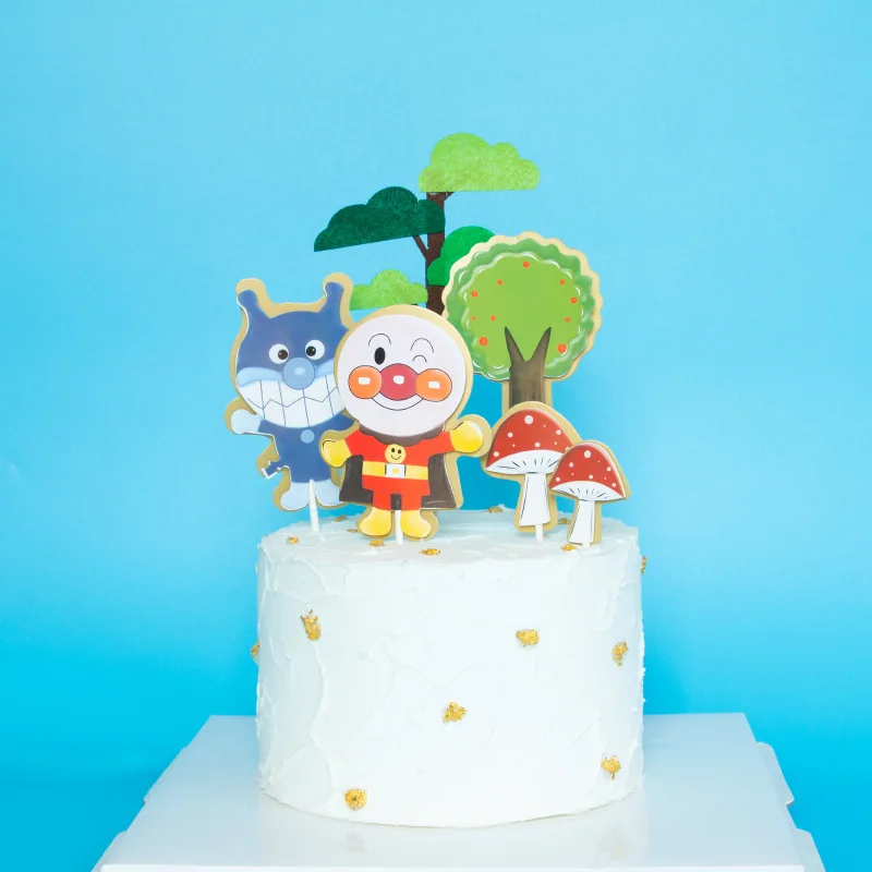 Новая простая шляпа для торта мультяшный персонаж украшение на день рождения