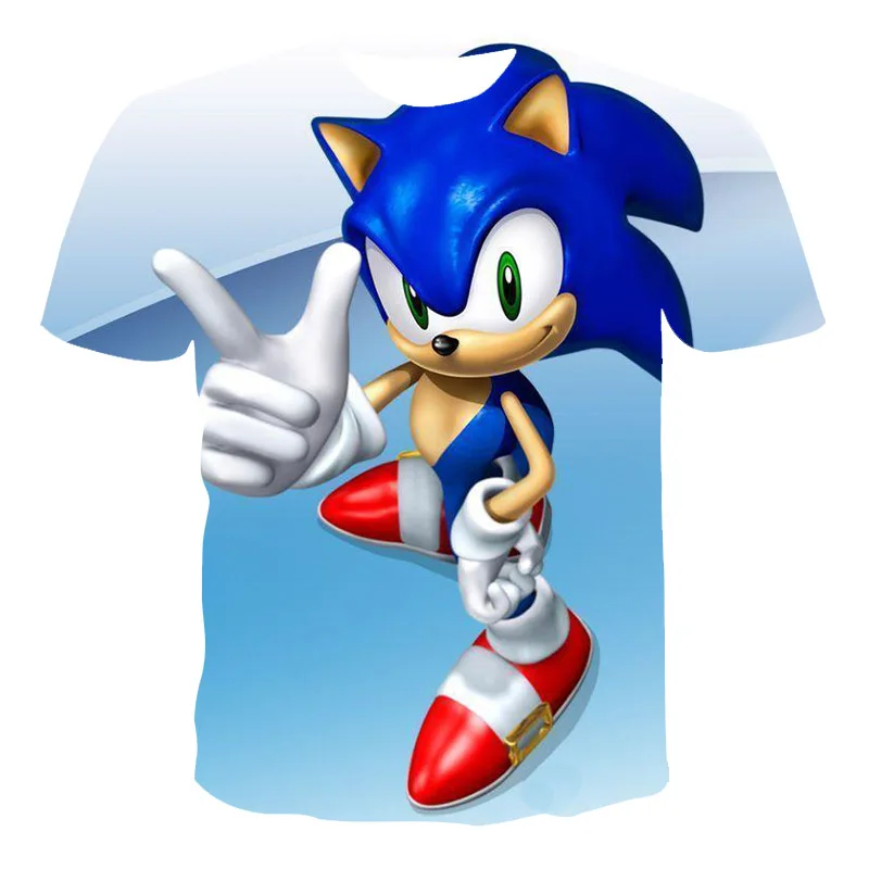 

Summer Cartoon Anime Series Men's and Women's T-shirts 3D Printing Street Harajuku t-shirts Children's Campus Clothing Tops