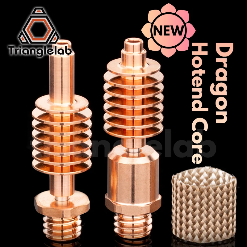 Trianglelab Dragon Core(Dragon Heatbreak) для Hotend запасные части/высокотемпературный hotend