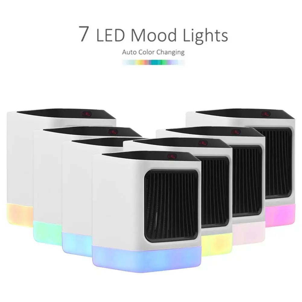 

New Desktop Portable Smart Heater Intelligent Remote Control Timing Colorful Night Light Home Mini Heater