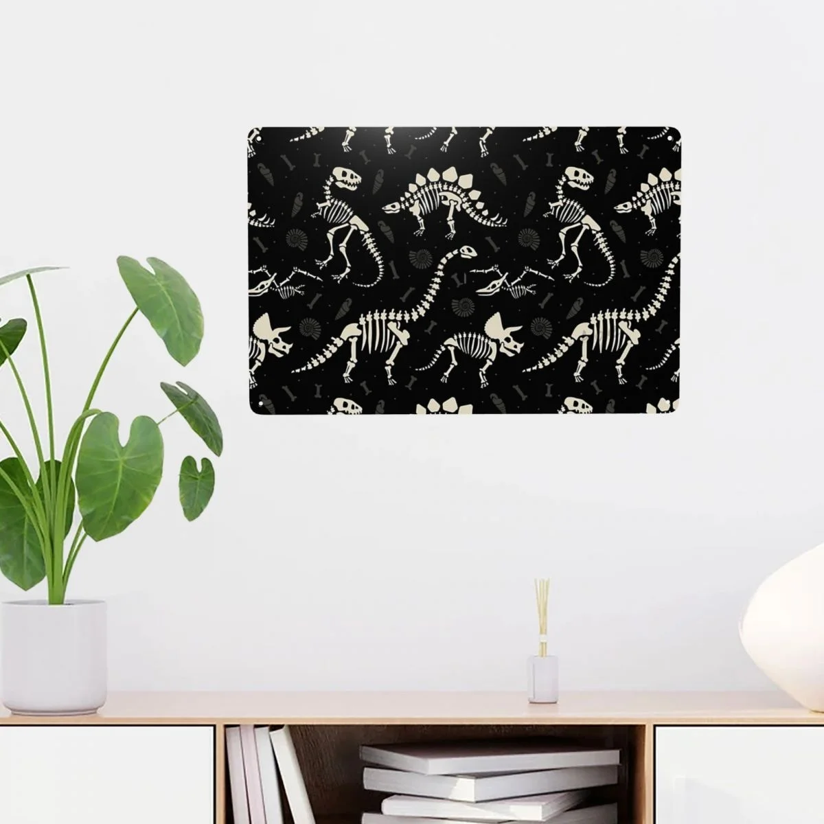 

Оловянные знаки В Стиле Хип-хоп, Декор для дома, бара, комнаты, винтажное Рисование в виде фосени динозавра