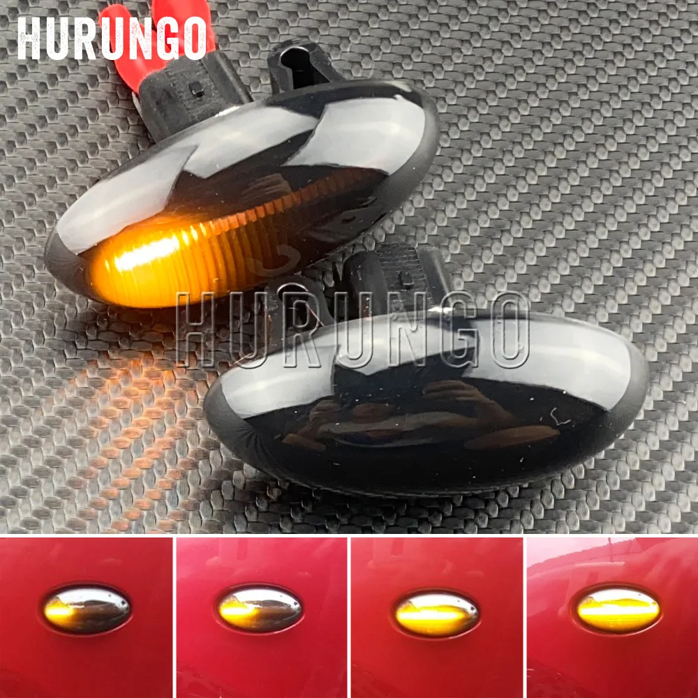 Светодиодный боковой габаритный фонарь-ретранслятор для Peugeot 206 207 307 407 Partner Citroen