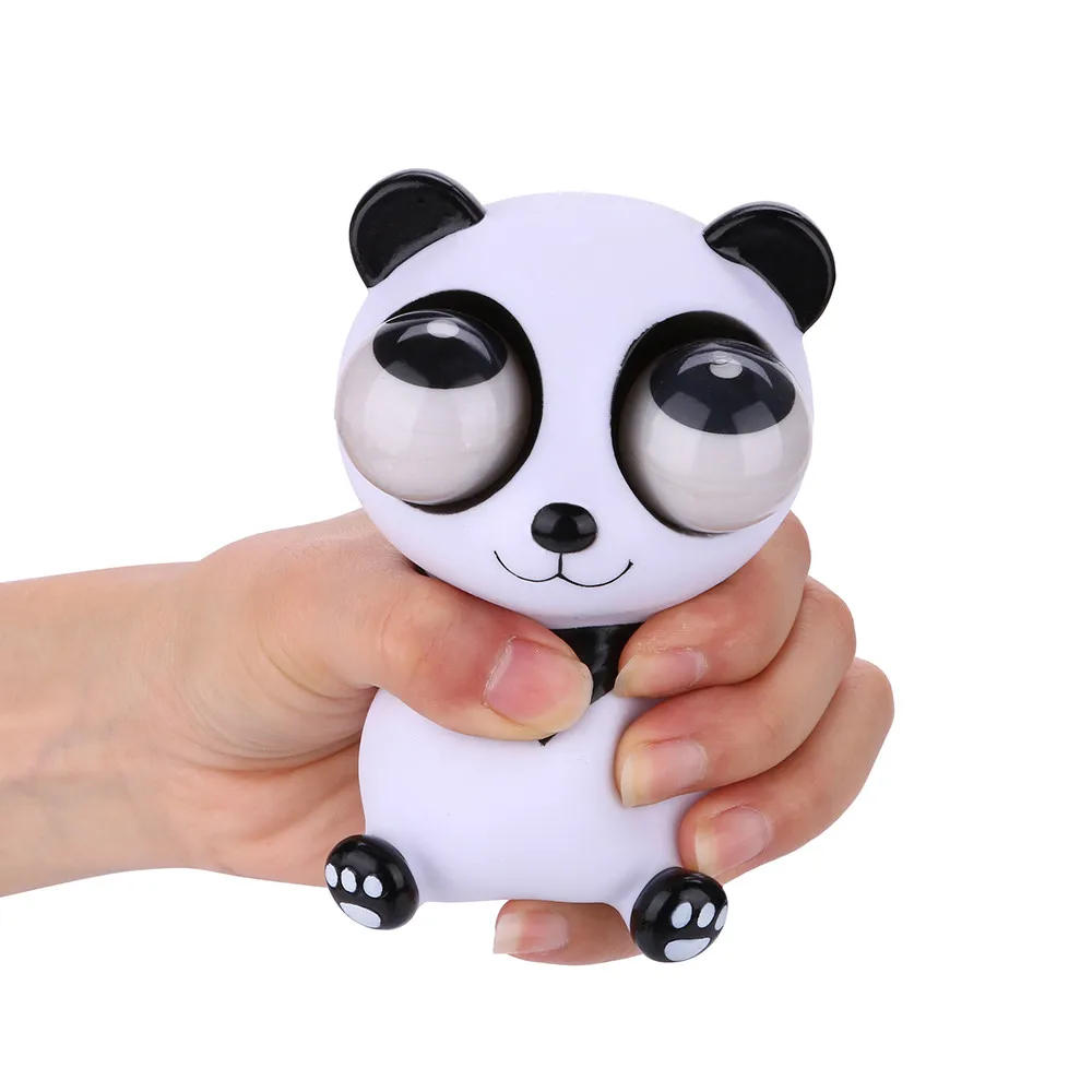 

HIINST Novelties Panda burst eye decompression Toys Stress Reliever Lovely Panda Squeeze Vent Toys Gifts 2021