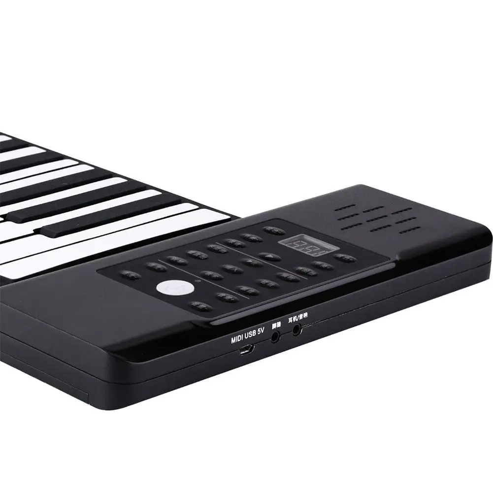 61 клавиша 88 клавиш для начинающих взрослых свернутое пианино гибкое мягкое