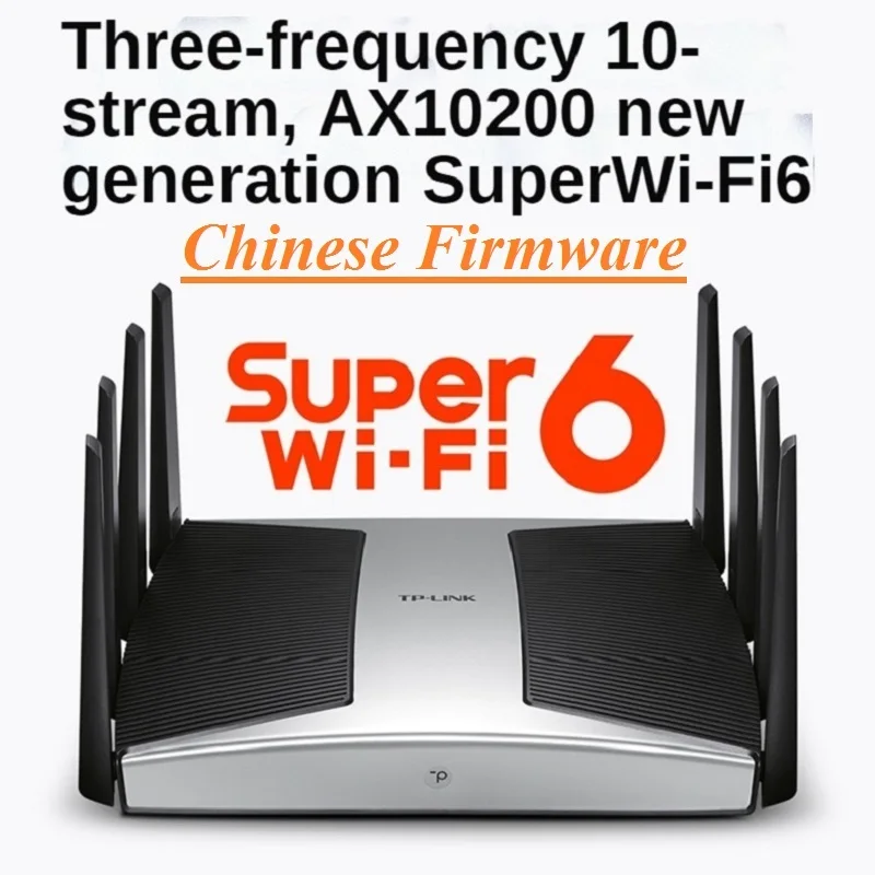 8 антенн беспроводной сетчатый маршрутизатор WiFi6E Wi-Fi 6 AX10200 802.11AX 2 4 ГГц 574M + 5 9608M 1000M