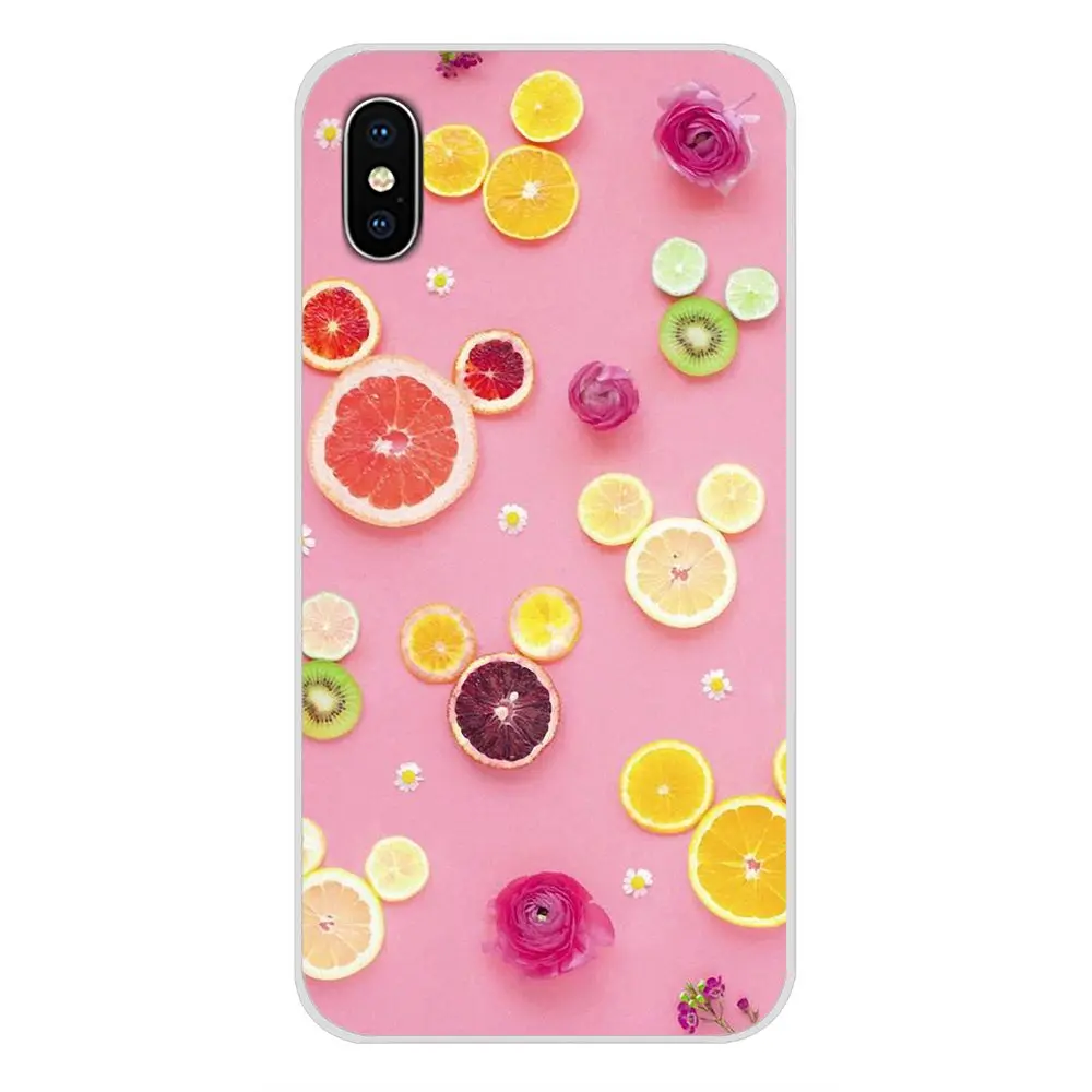 Для Samsung Galaxy S2 S3 S4 S5 Mini S6 S7 Edge S8 S9 S10E Lite Plus Аксессуары для фруктов ярких цветов чехлы