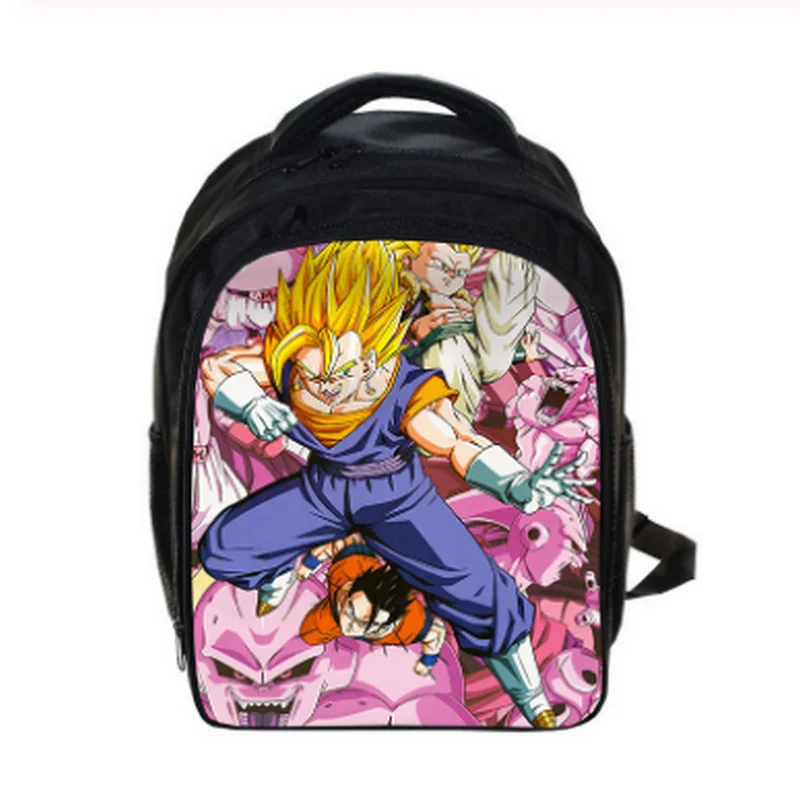 13 дюймов Dragon Ball Z рюкзак Sun Goku Детский детские школьные ранцы для мальчиков и