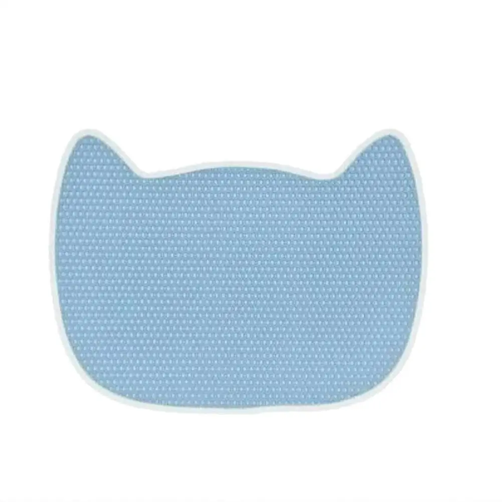 

Honeycomb Double-Layer Litter Pad Cat Litter Trapping Mat Foldable Cat Mat For Litter Box Waterproof Litter Trapper Pad