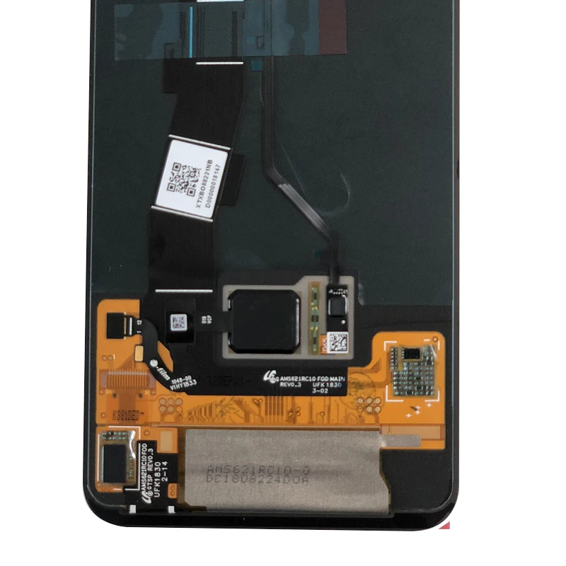 ЖК-дисплей Axisinternational Amoled для 6,2" Xiaomi Mi8 Pro, Встроенный ЖК-экран с отпечатком пальца+ сенсорный дигитайзер