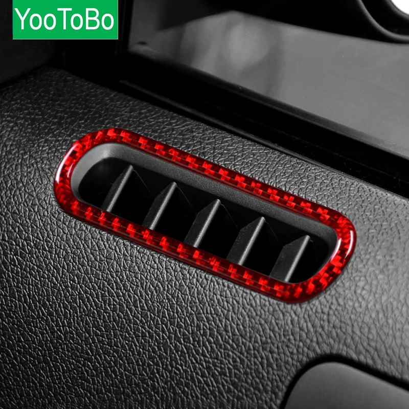 Для автомобильного интерьера Ford Mustang 2009 2013 автомобильные наклейки из углеродного