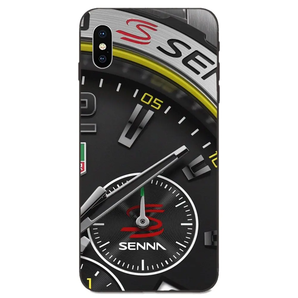 For Xiaomi Redmi Note 3 3S 4 4A 4X 5 5A 6 6A 7 7A K20 Plus Pro S2 Y2 Y3 Soft TPU Cover Ayrton Senna Drive Racing Star Logo | Мобильные