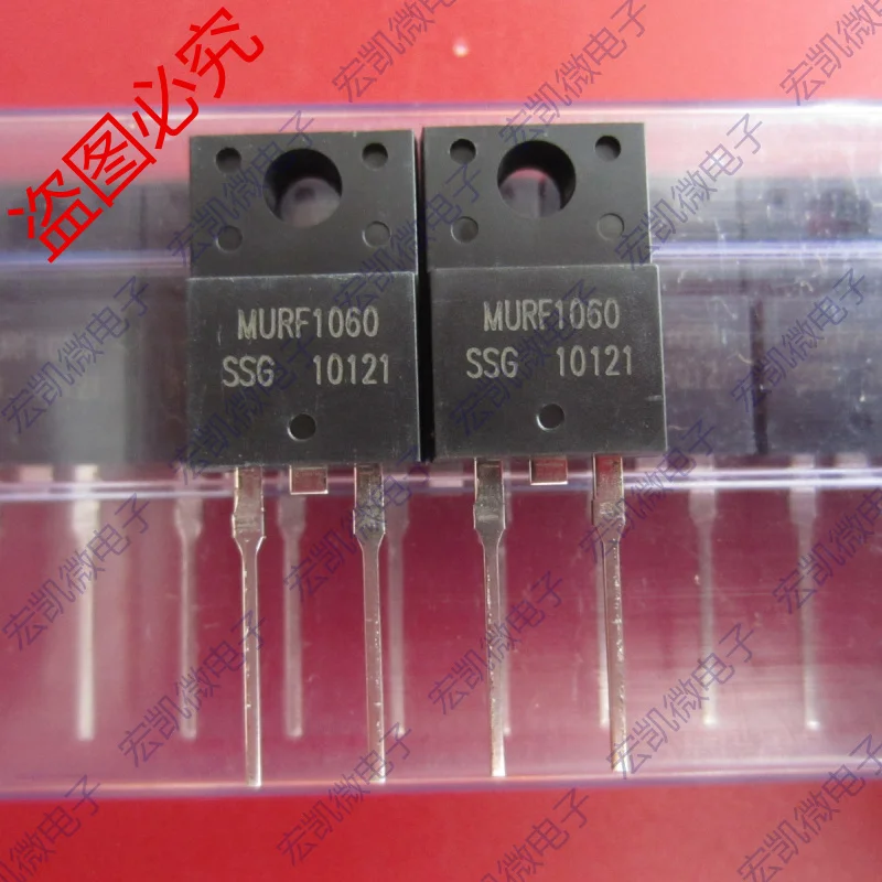 Диод Быстрого Восстановления MUR1060F MUR1060 T600V10A TO-220F-2 10 шт./лот | Инструменты