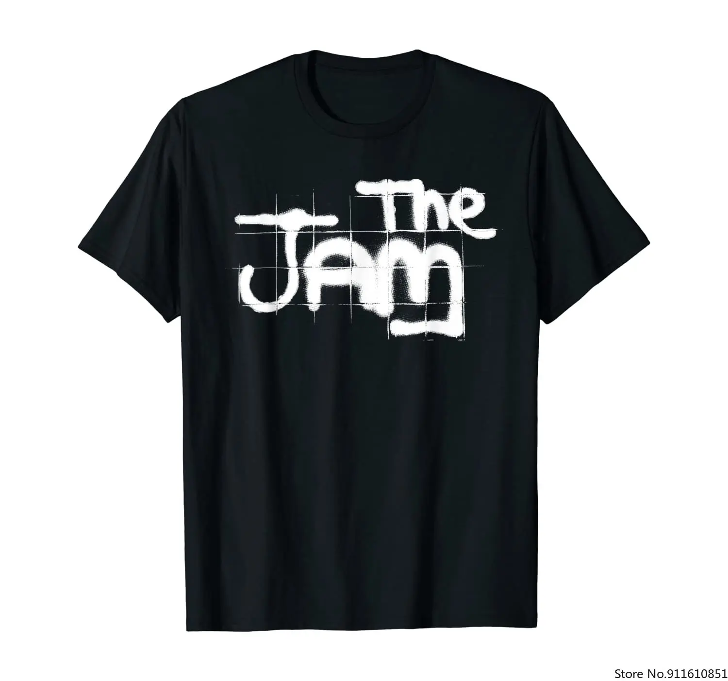 Белая футболка с логотипом The Jam|Мужские футболки| |