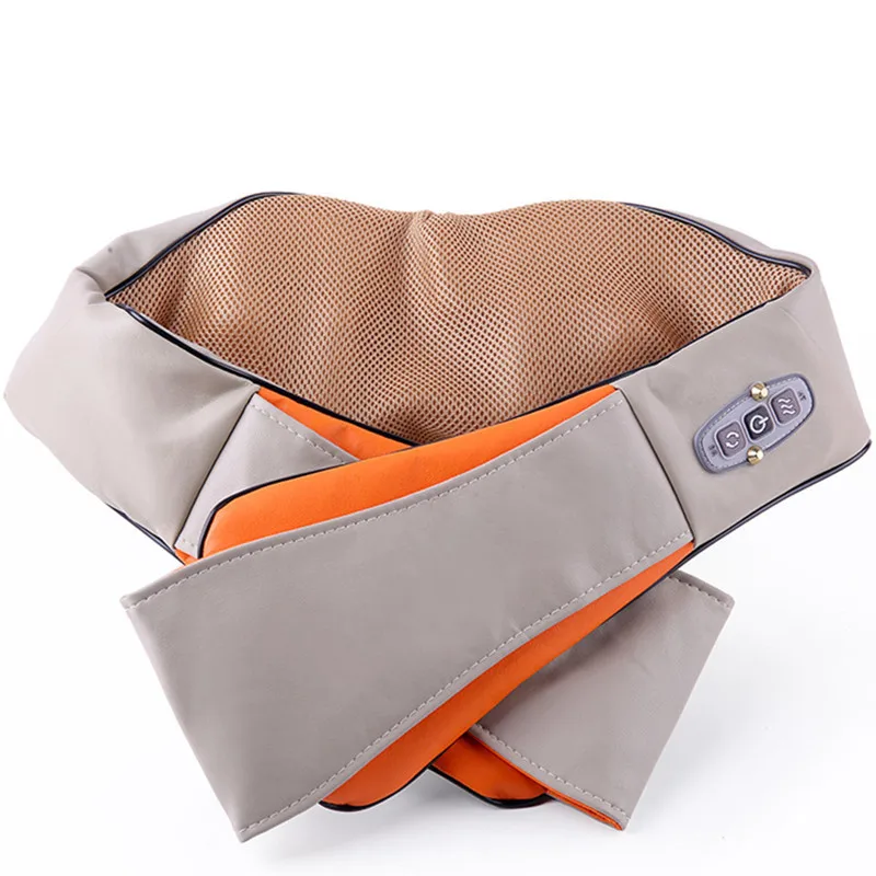 Электрический Массажер шиацу для спины шеи плеч тела спа инфракрасный 4D с