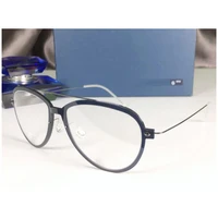 denmark brand titanium myopia glasses anti blue light 6547 new screwless spectacle frame ultralight myopia reading eyesglasses