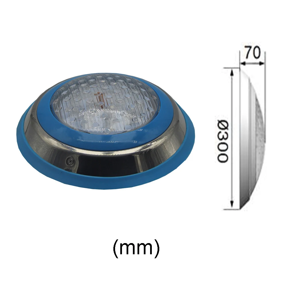 Плоский светильник для бассейна RGBW 24 Вт 36 48 60 72 RGB настенный подводный поверхности