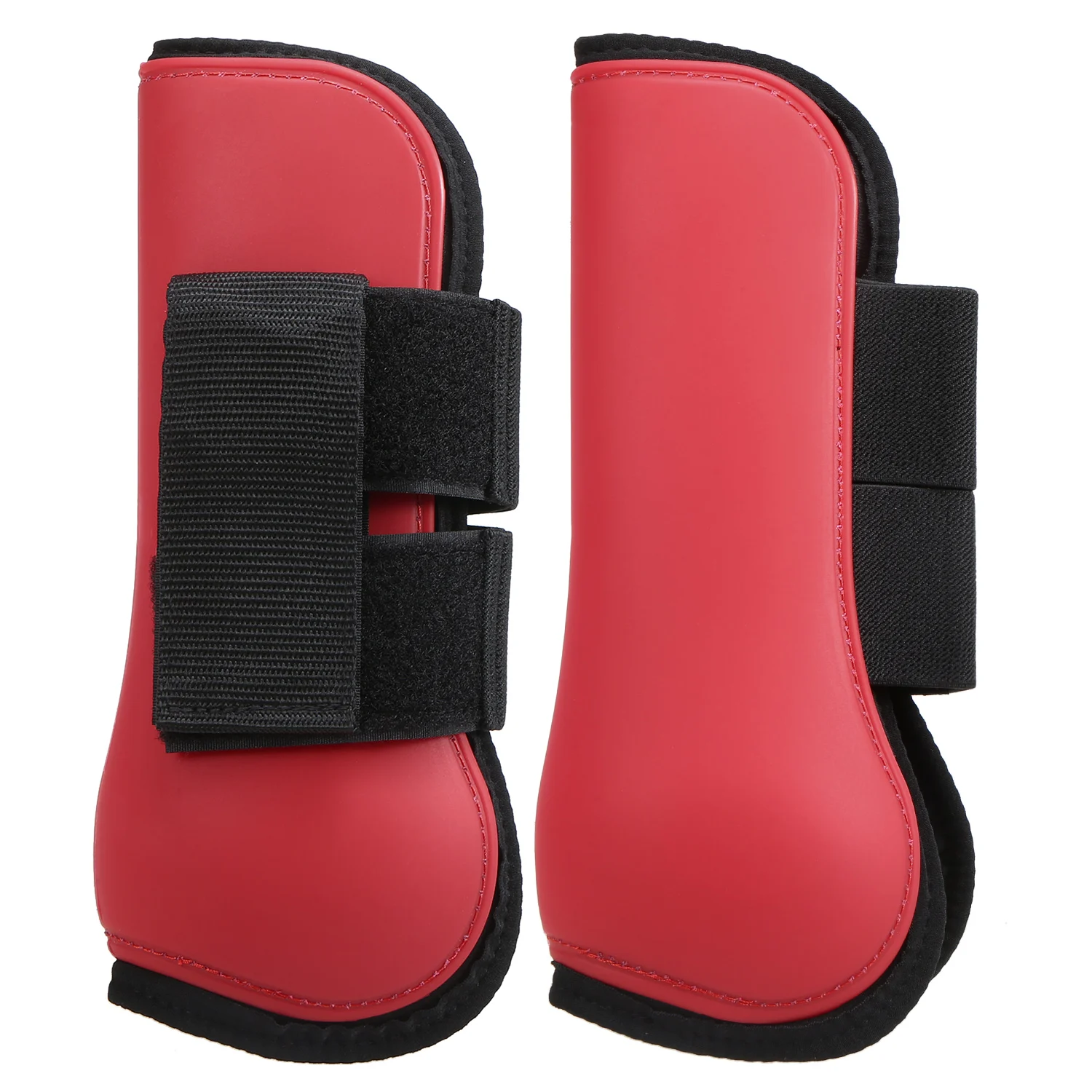 Front leg boots Регулируемые сапоги для верховой езды; набор сапог для верховой езды; передняя защита ног; задние сапоги из неопрена; защита для верховой езды; снаряжение для верховой езды - Цвет: Front leg boots