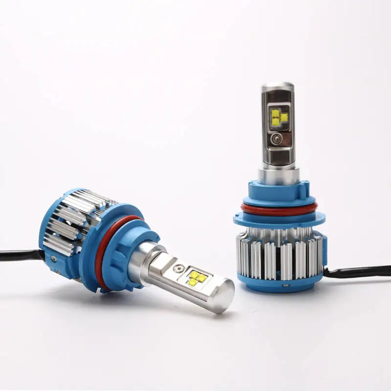 9007 HB5 Xenplus 2 шт. автомобиль свет светодиодный H11 Turbo H4 H3 H7 H8 H9 H1 HB3 HB4 H27 H13 фара Cree чип 8000LM 12V лампа с CANBUS для авто - Испускаемый цвет: 9007 HB5