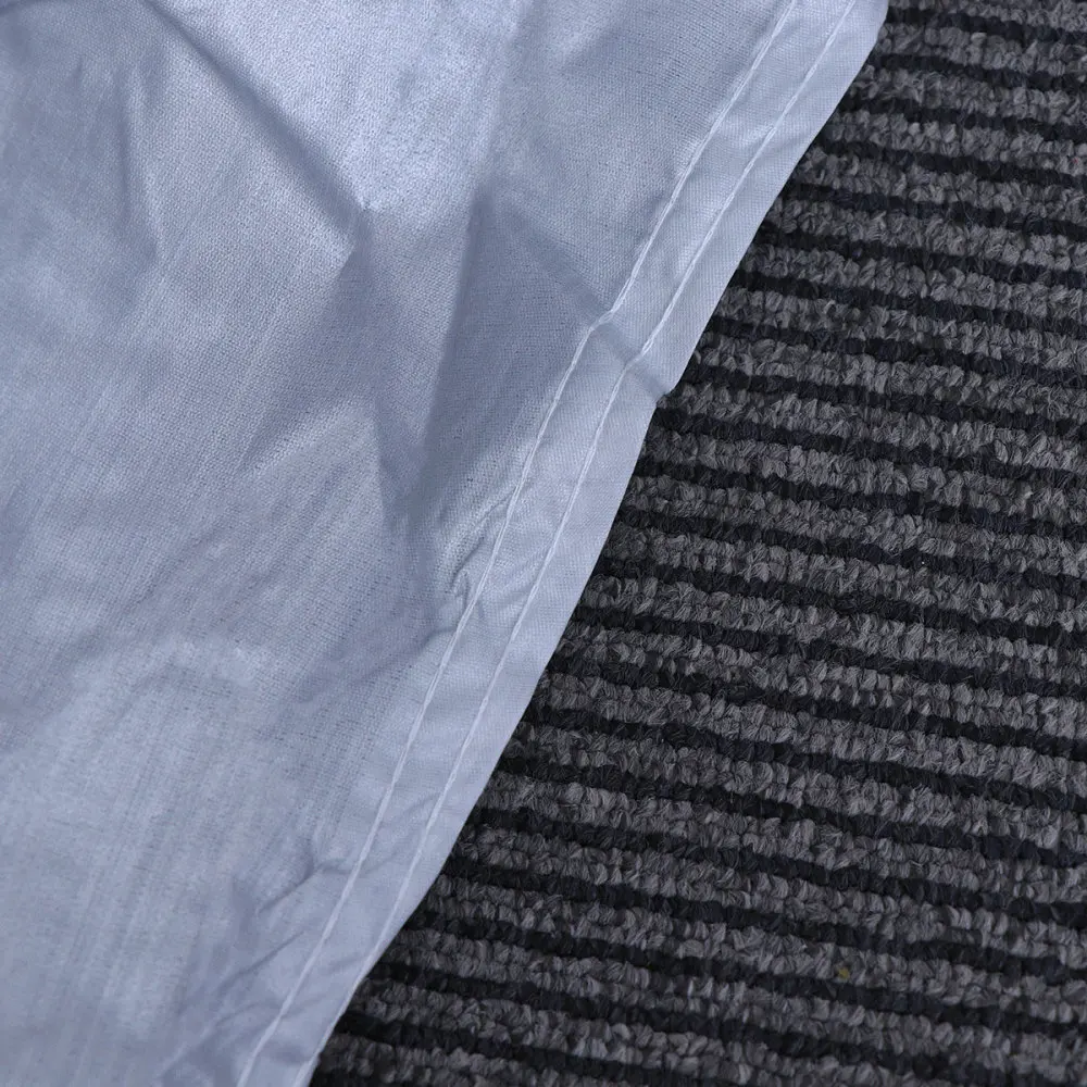 

Universal Full Car Snow Ice Sun UV Rain Shade Cover Outdoor Protector Size (Silver)